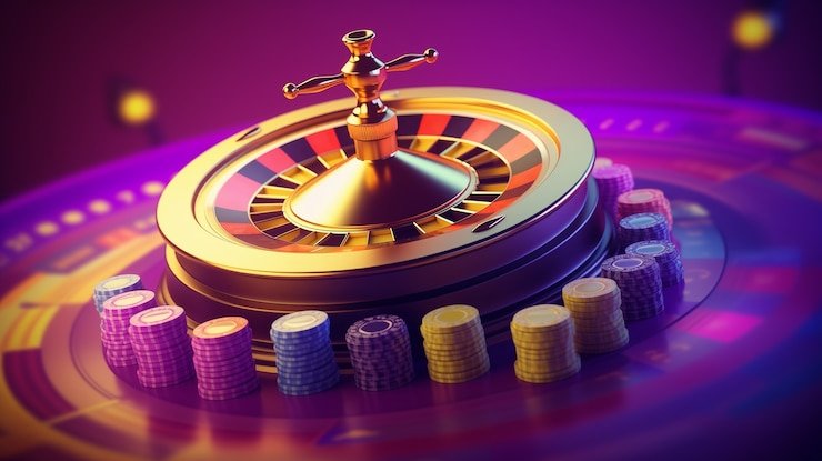 Game show Crazy Time dengan putaran bonus dan tampilan visual yang menarik