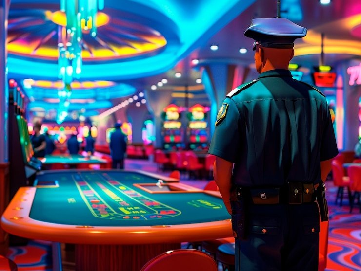 Roulette langsung dengan tampilan roda berputar dan statistik permainan